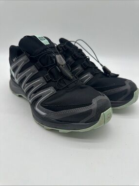 Salomon XA-Comp Black with Mint Trail Running Shoes